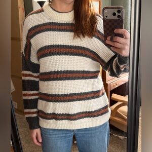 Striped American Eagle Sweater